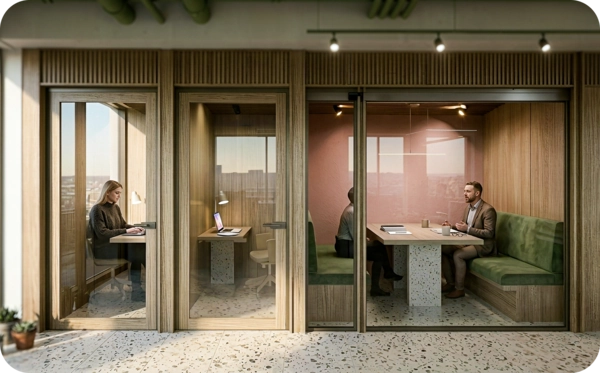 Focus Booths